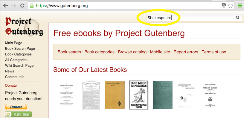 Project Gutenberg