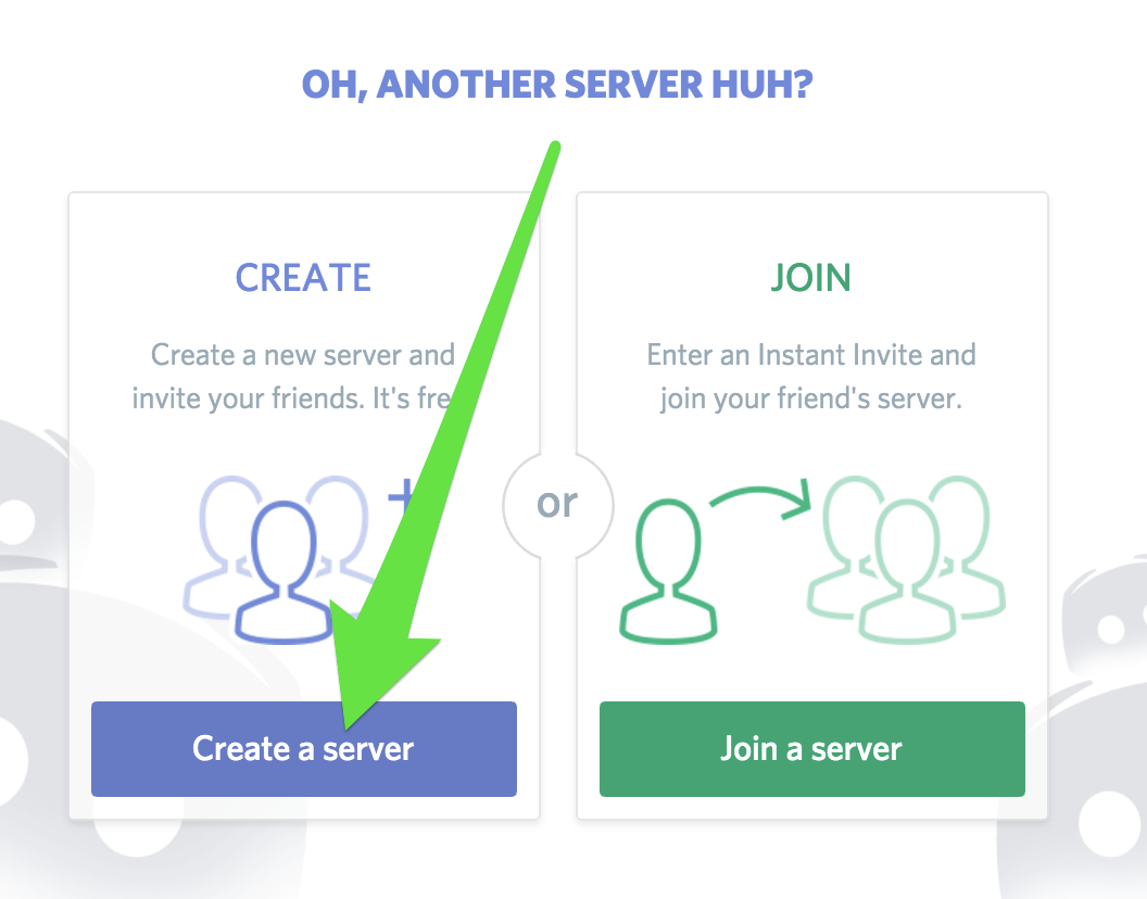 Create a Discord server