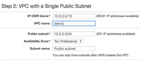 Single Subnet